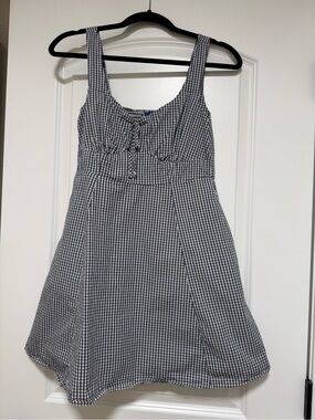 Old Navy Black and White Gingham Sundress